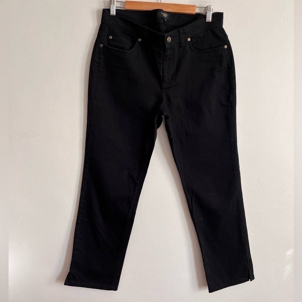 Talbots Black Straight Skinny Jeans